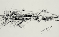 -21x29,7cm -  crayon pastel + lavis - 2