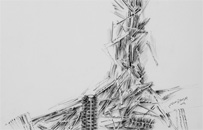 - 61x81cm - crayon pastel - 2007